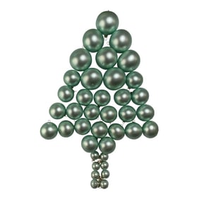 Vintage Christmas Ornaments- Set of 35