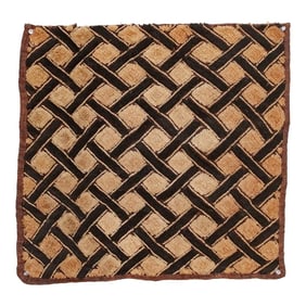 Honeycomb African Kuba Cloth Panel