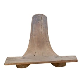 Large Antique "Y" Shaped African Chair