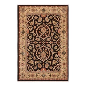 Bohemien Ziegler Brown Tan Hand-Knotted Wool Rug - 8'11'' X 11'10''