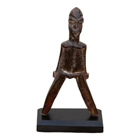 Yoruba Youth's Carved African Slingshot