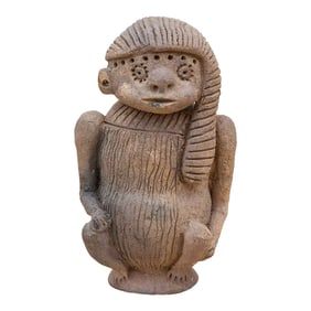 Pre-Columbian Style Clay Figure