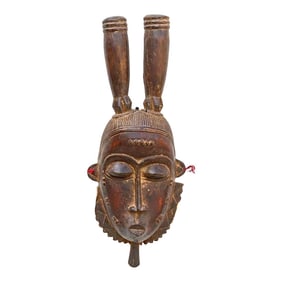 Senufo Kpelie Finely Carved Mask