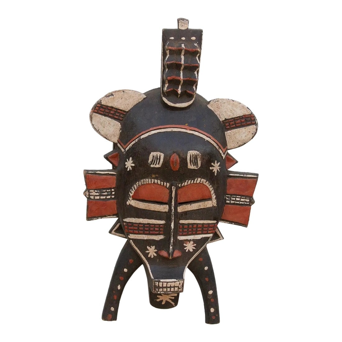 Heritage Painted African Tribal Mask (1 of 7)