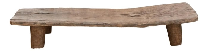 Saika Rustic African Senufo Bench