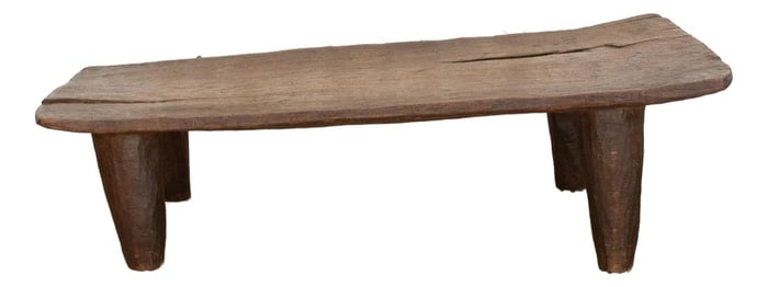 Chike African Senufo Rustic Low Table