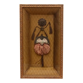 Framed Antique Purse Shadow Box