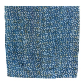 Constellation Vintage Indigo Printed Throw