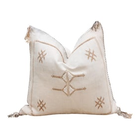 Wadi Whisper Silk Rug Pillow