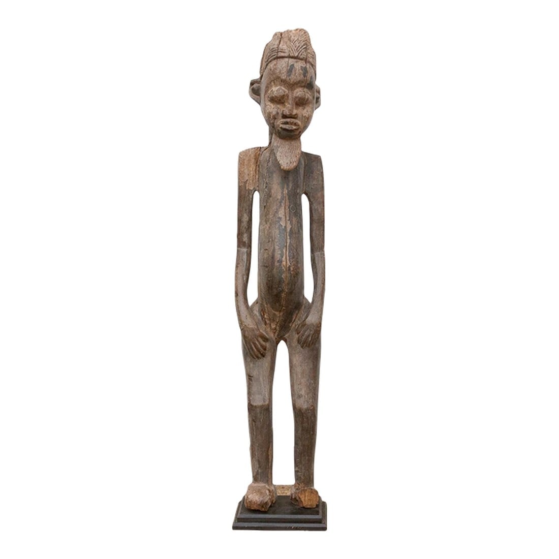 Ancient African 71" Tall Standing Senufo Elder (1 of 12)