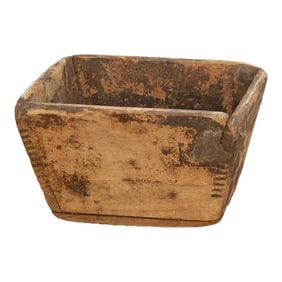 Vintage Rustic Square Small Bucket