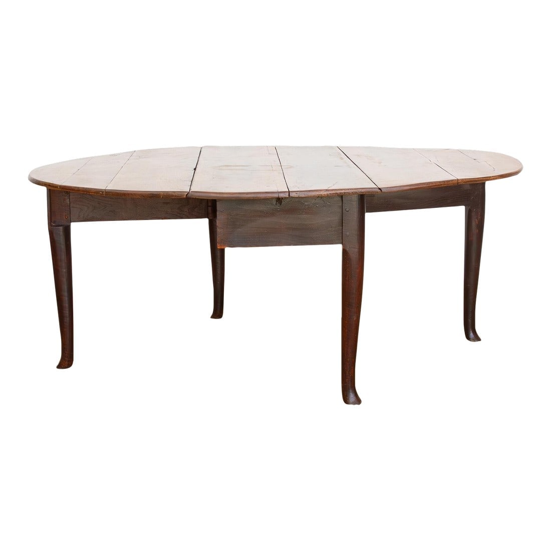 Large 18th Century English Oak Gateleg Dining Table (1 of 10)