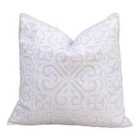 Sunflower Applique Pillow Cover