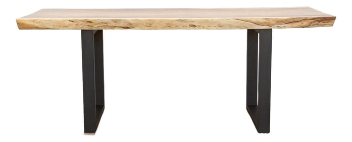 Industrial Organic Slab Dining Table