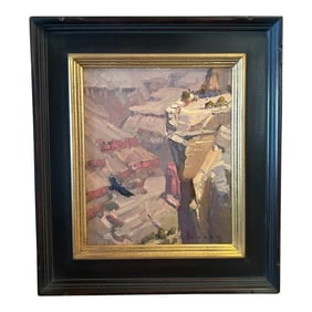 1990s Jim Wodark "Afternoon Flight" Framed Painting