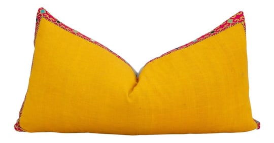 Antique Aara Sindh Silk Pillow