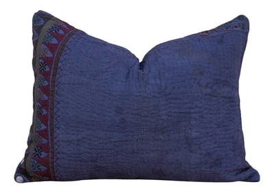 Lwin Antique Indigo Grain Sack Pillow