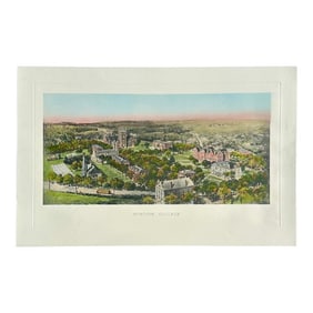 Bowdoin College Early 20th Century Antique Print