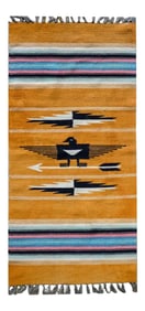 1960s Vintage Rug in the Style of Navajo