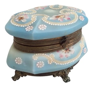 Antique Wavecrest Trinket Box