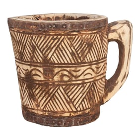 Himachal Carved Vessel-Masi