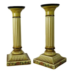 Vintage Majorca Candle Holders/A Pair