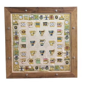 Custom Repurposed Wood Frame for Scarves