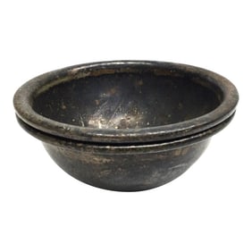 Antique Albert Pick Nickle Silver Nut Bowls - a Pair