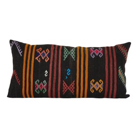 Striped Turkish Kilim Pillow Cover