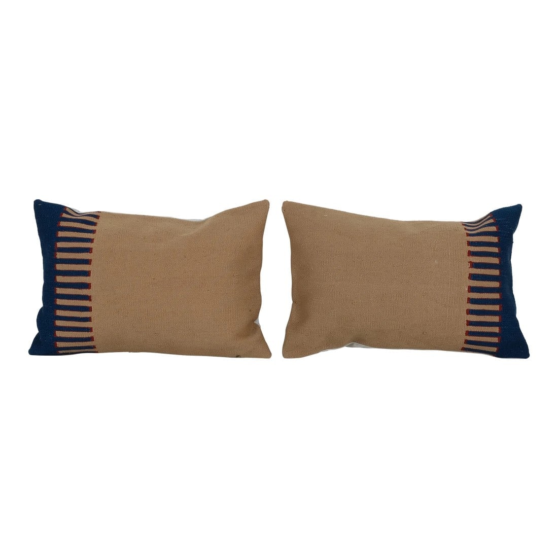Blue Turkish Kilim Pillow Cover - a Pair (1 of 4)