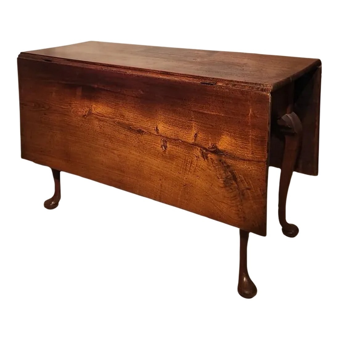 Mid 18th Century Antique Mahogany Drop Leaf Table. (1 of 10)