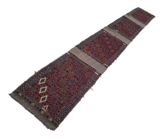 1970s Vintage Turkish Kilim Runner - 1"²9"³ Ã— 13"²4"³