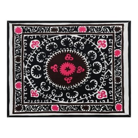 Suzani Tablecloth 4'1'' X 5'2''