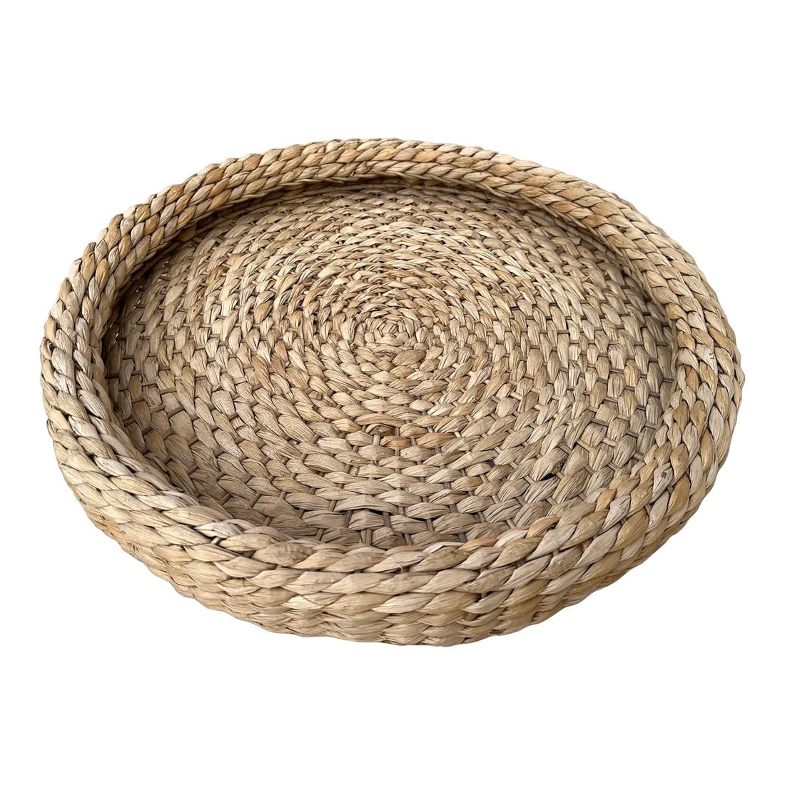 Vintage Hand Woven Seagrass Serving Tray (1 of 5)