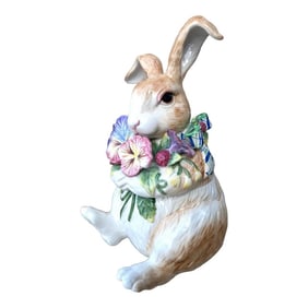 Fitz & Floyd Rabbit Cookie Jar