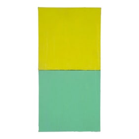 Original Signed James Sprouse 'Untitled' Diptych Acrylic Painting