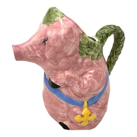 Williams-Sonoma Pink Piggy Water Pitcher