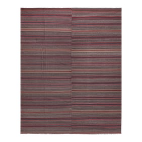 Decorative Oversized Turkish Kilim Rug 9' X 10'9''