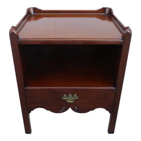Georgian Mahogany Bedside Table or Nightstand