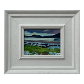 Miniature Landscape of Fort William in the Scottish Highlands by British Artist