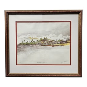 Front Street Lahaina Maui - Artist Signed Limited Edition Print
