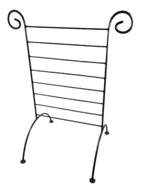 Vintage 1950s Bronze Magazine Rack