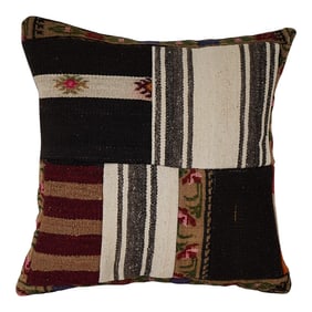 Turkish Kilim Patchwork Cushion