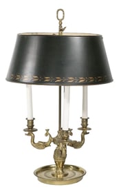 Mid 20th Century French Bouilotte Style Table Lamp