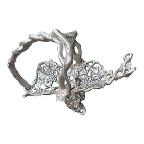 1980s Arthur Court Aluminum Wine Bottle Holder