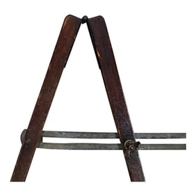 Antique Wood Compass Shop Carpenter Tool Decorative Sculpture