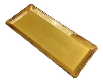 1990s Long Ceramic Italian Serving Tray