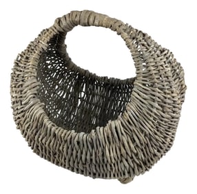 18th Century French Grape Gathering Basket