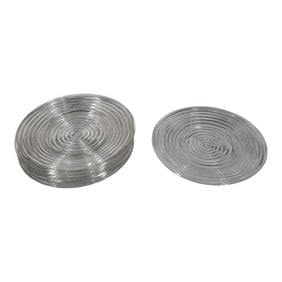 Mid 20th Century Anchor Hocking Manahttan Pattern Salad Plates- Set of 6