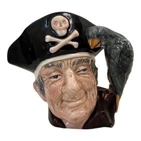 1951 Long John Silver Royal Doulton Character Pirate Jug Figure